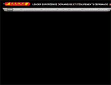 Tablet Screenshot of jige-international.com